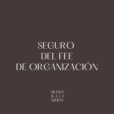 Seguro del fee de organización